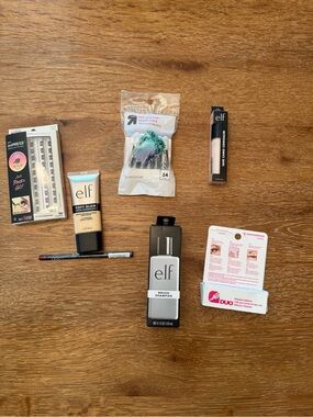 Lot of 7 unopened makeup and accessories
